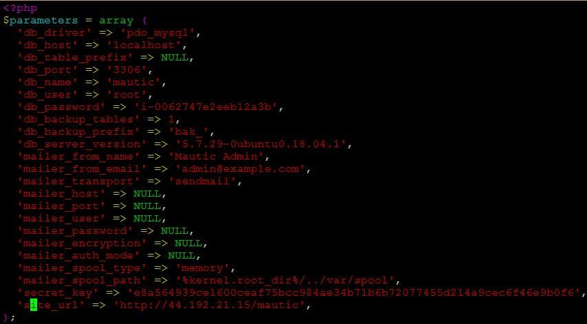 resolve mautic 500 internal server error