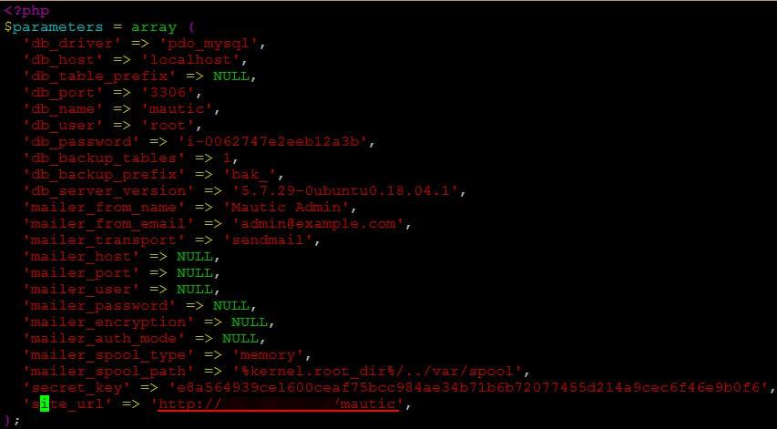 guide to resolve mautic 500 server error