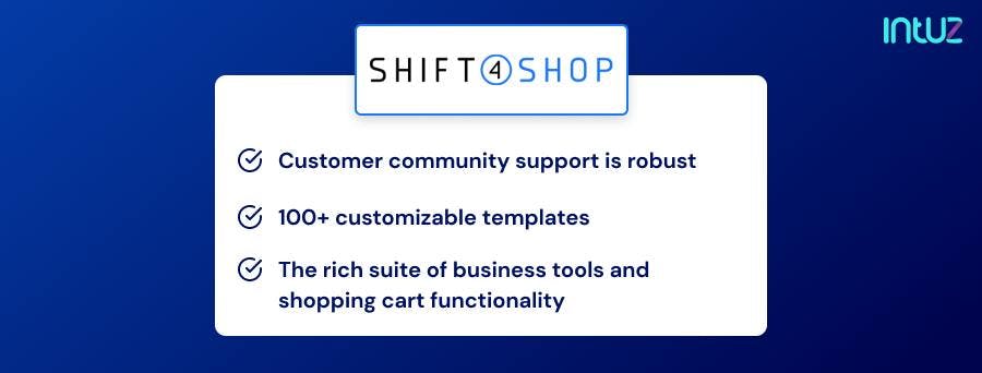 Shift4shop ecommerce platform 