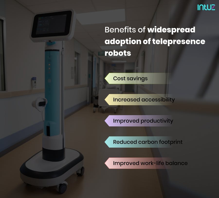 Benefits of telepresence robots