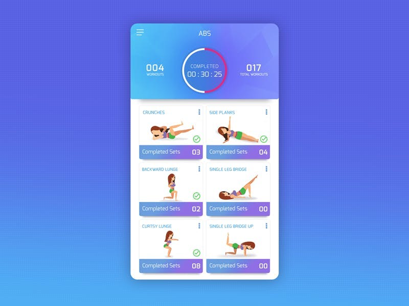 fitness workout app