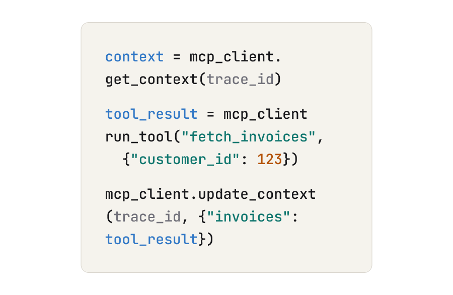 Integrate agents with MCP