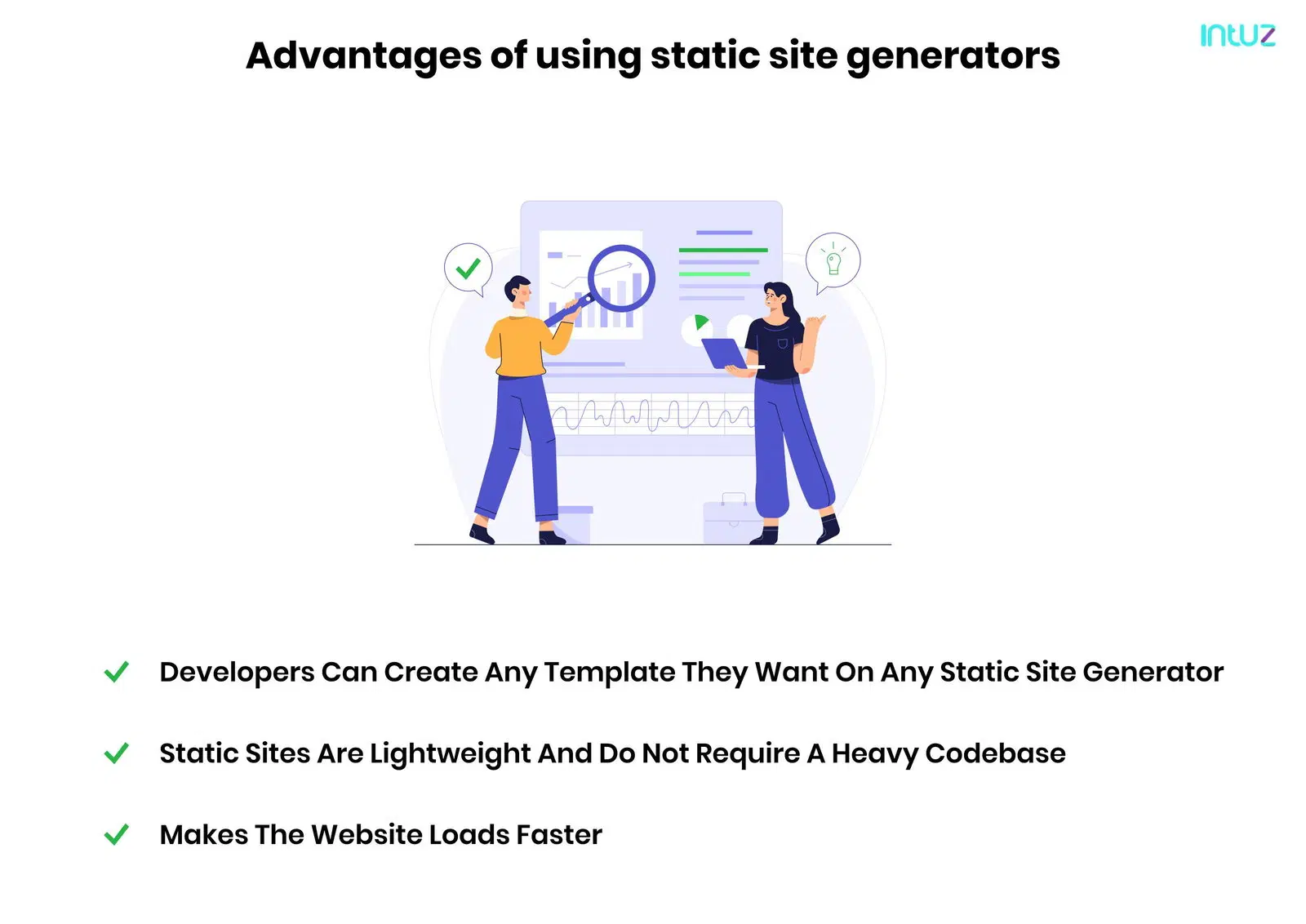 Advantages of using static site generators