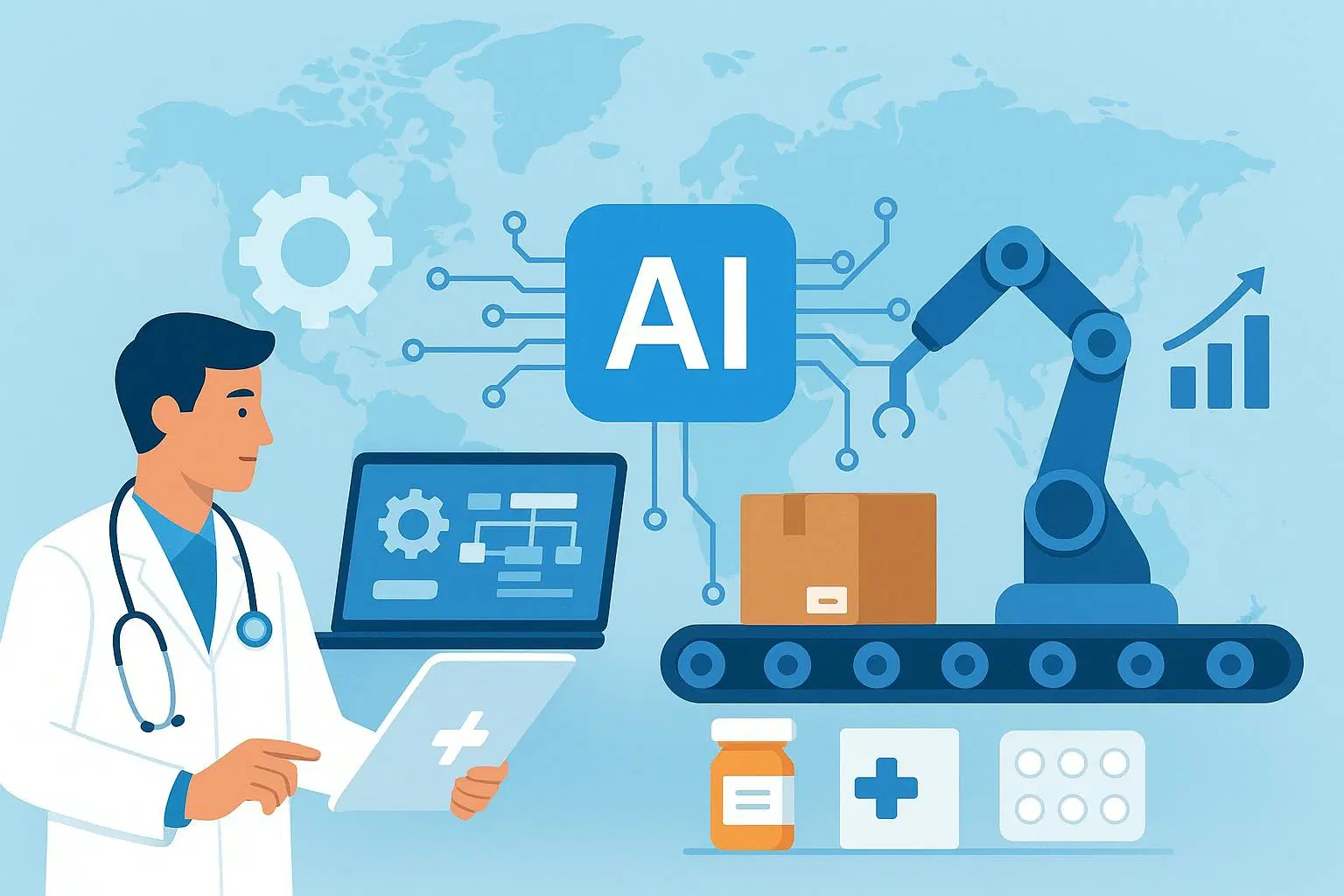How to Implement Healthcare Supply Chain Automation with AI and Low-Code Tools