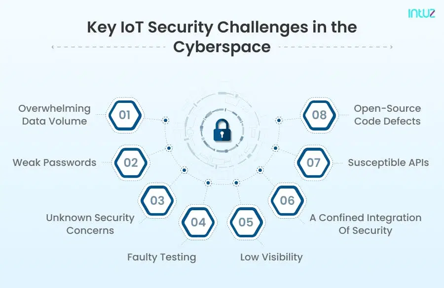 Key IoT security challenges in the cyberspace