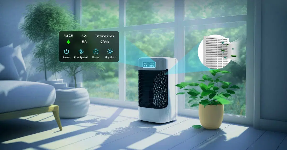 Next-Generation IoT Enabled Air Purifier: Smart Technology for Cleaner, Fresher Air