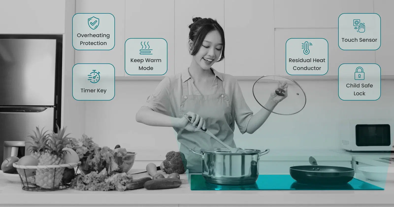 Smart Cooktops with AI: Cook Like a Pro