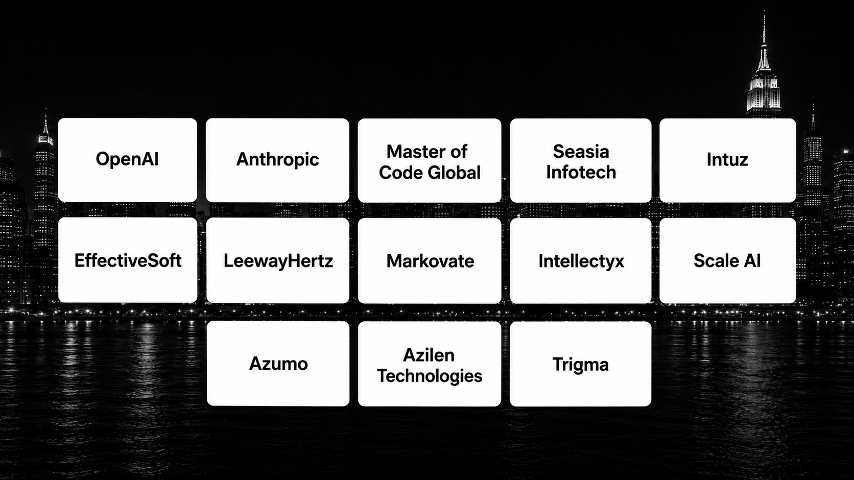 Top AI Agent Development Companies