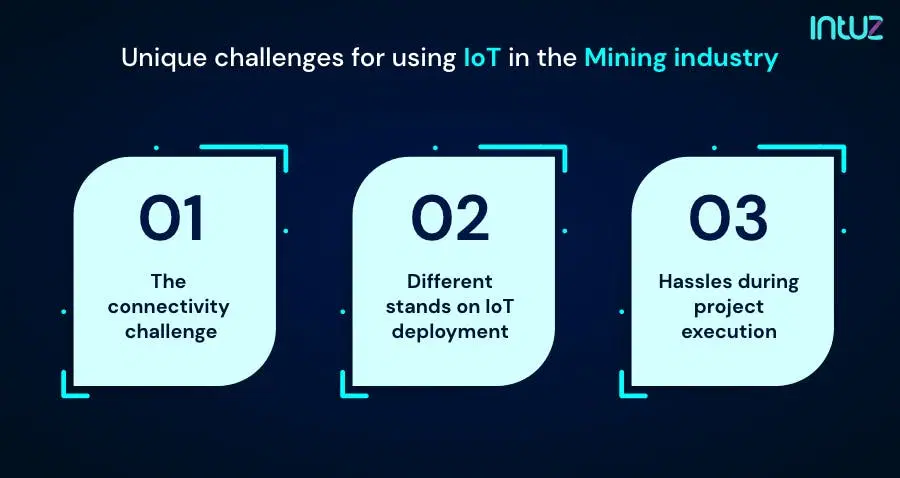 Unique challenges for using IoT in the mining industry