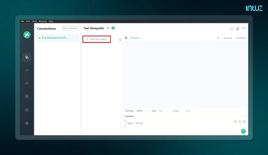 click on the New Subscription button