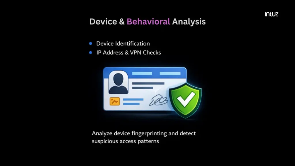 device and behavioral analysis