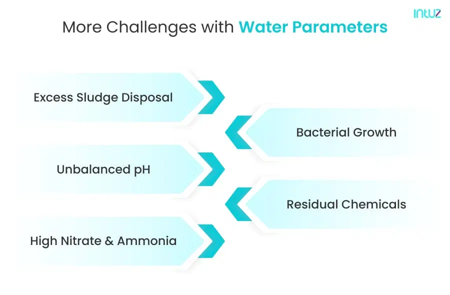 more challenges with water parameters