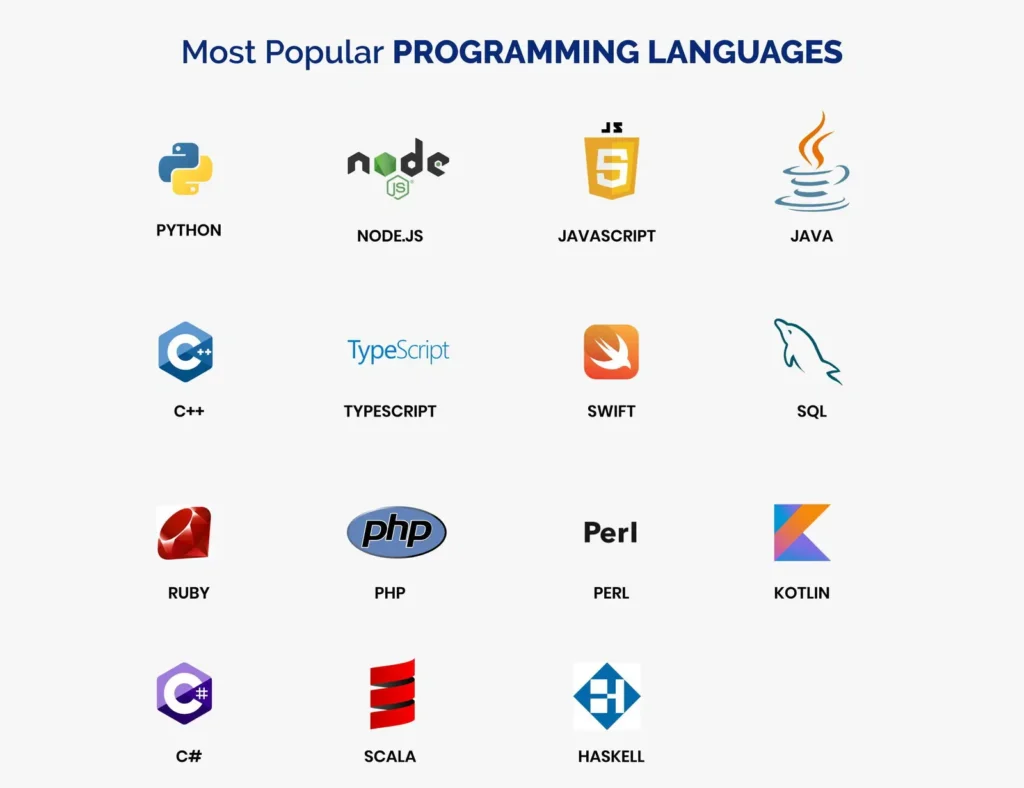 The most popular programming languages