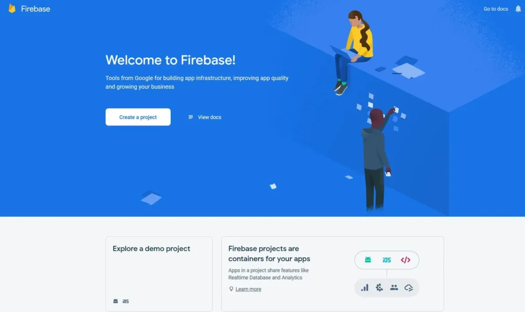 welcome to firebase