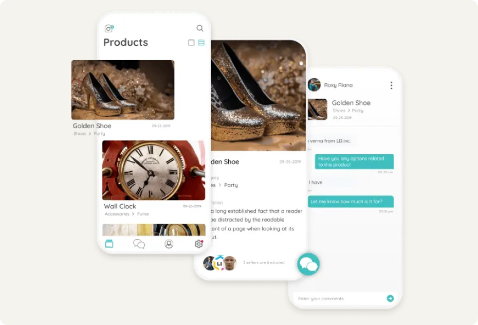 A Clean Product Browsing and Listing