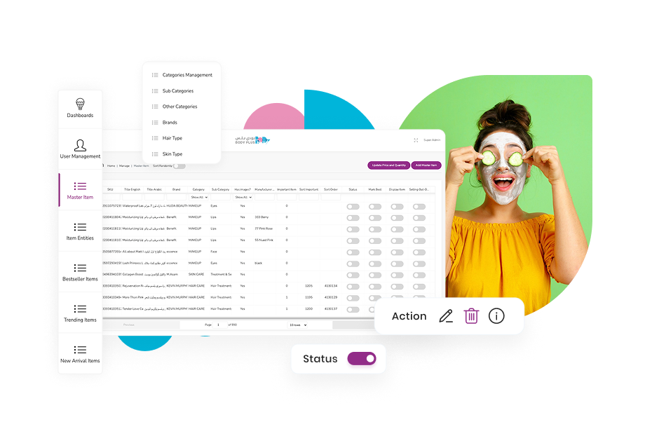 A Custom Admin Panel for Full Operational Control