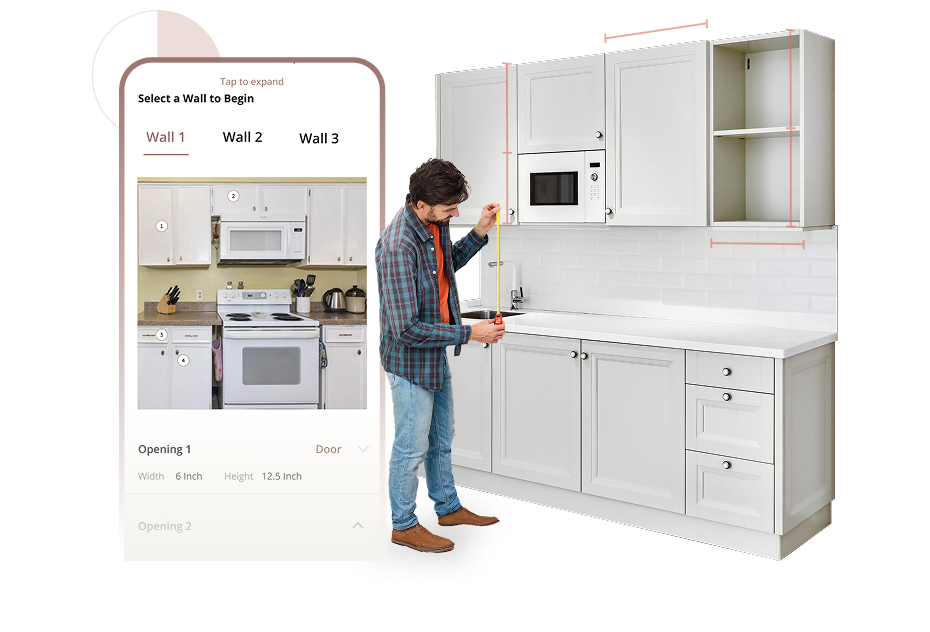 AI Powered Cabinet Dimension Measurement 2