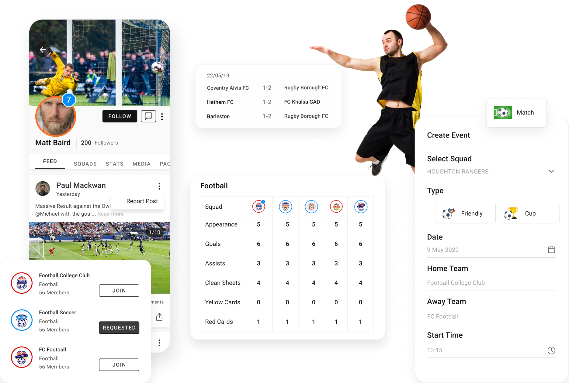 A Complete Sports Management Platform Built from Scratch