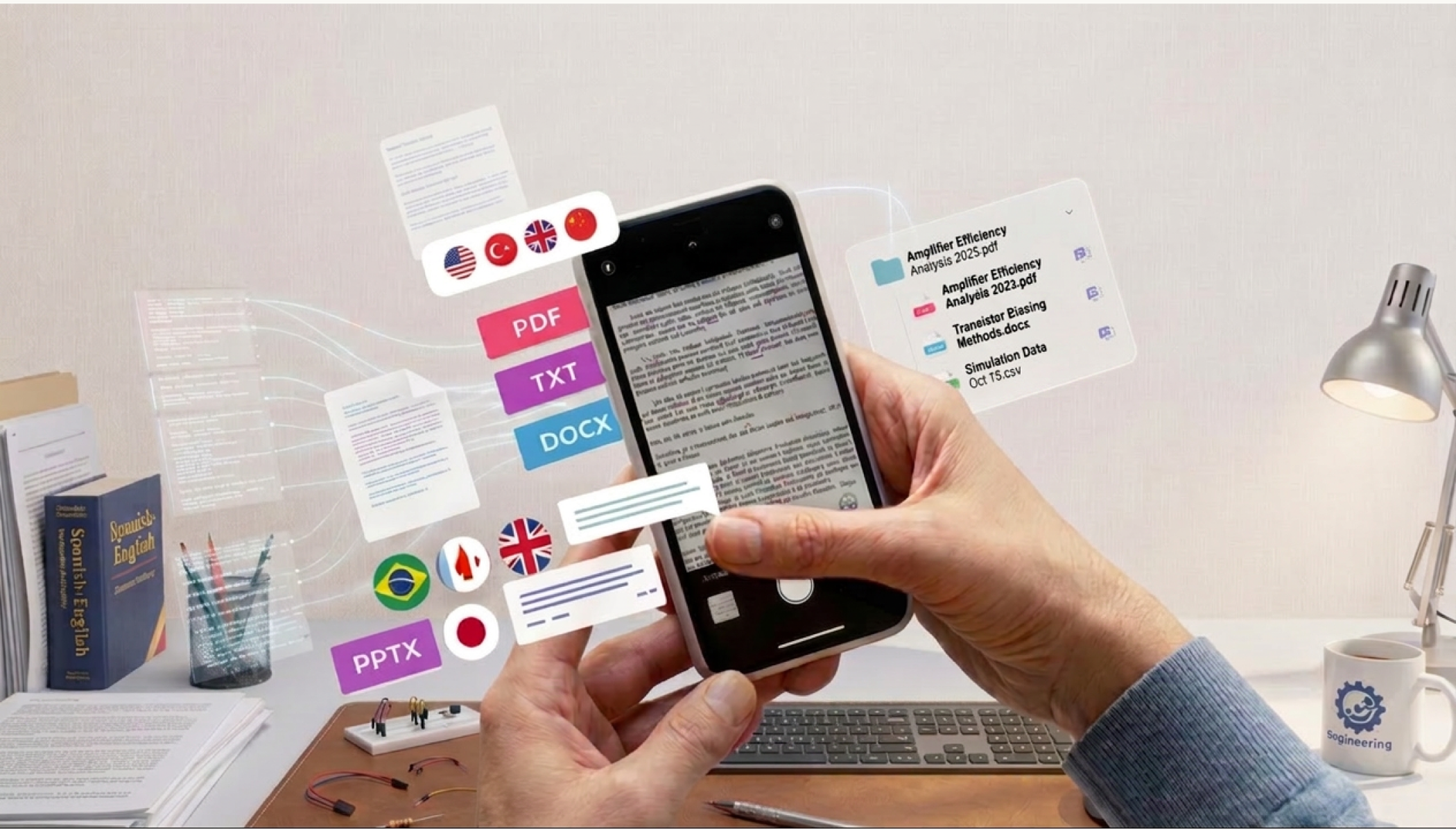 An AI Powered Mobile App to Chat with Documents Across Multiple Languages 1