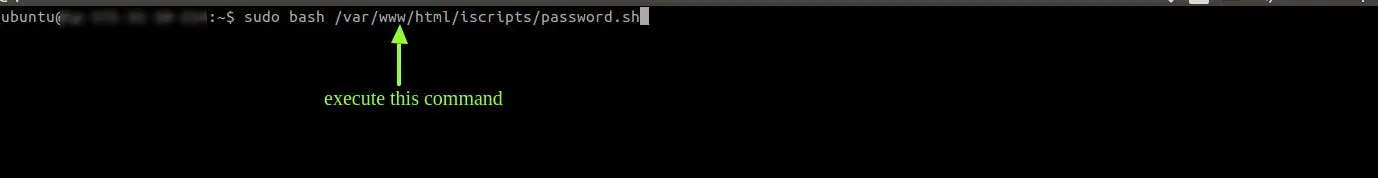 Password Update Script