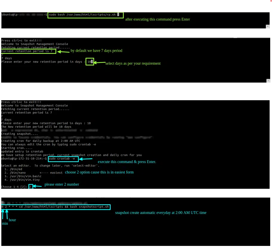 Run Commands In Instance