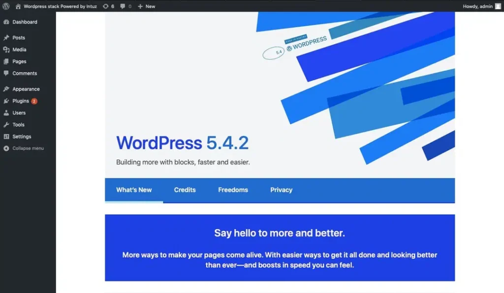 WordPress Update Complete