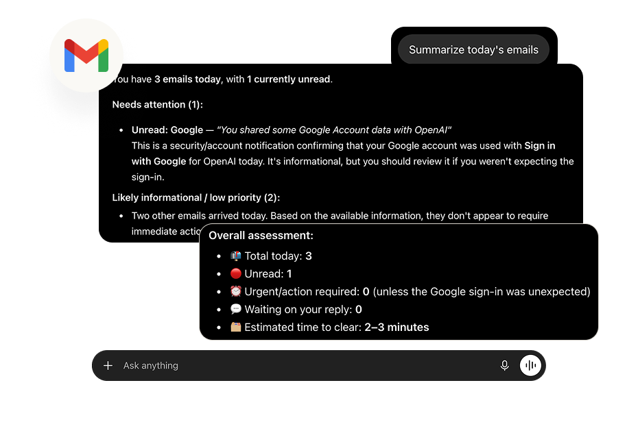 Al-Powered Natural Language Email Management