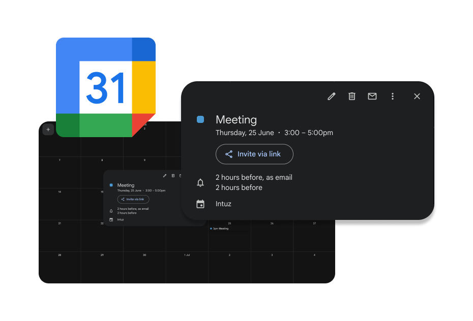 Seamless Google Calendar Integration