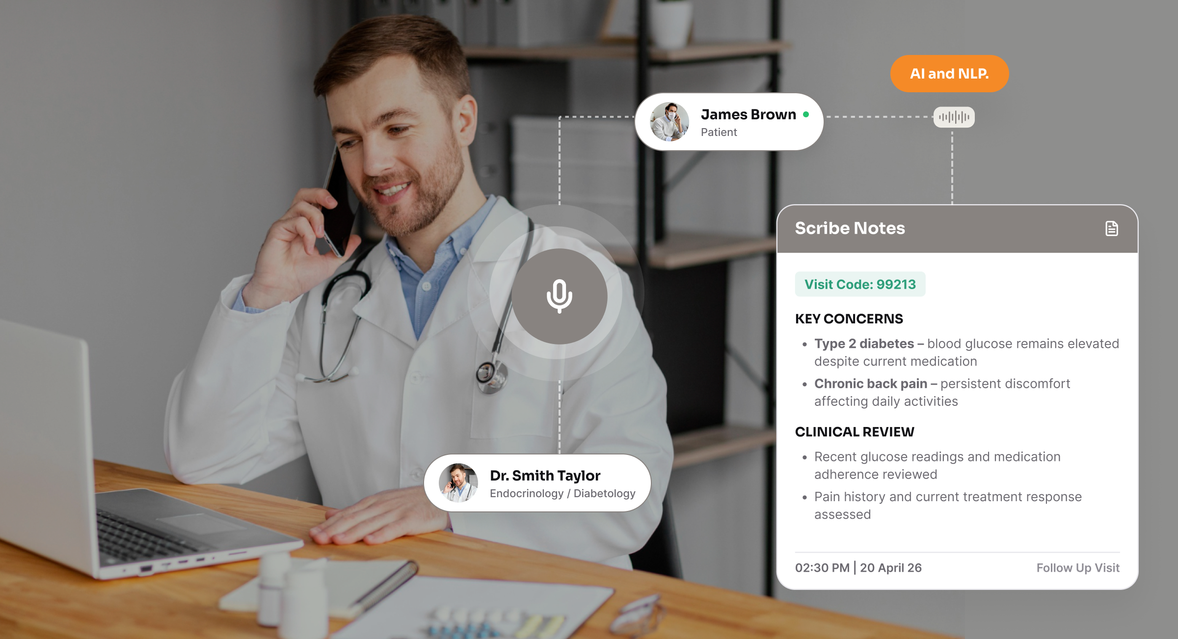 AI Medical Scribe and HIPAA-Compliant Clinical Documentation Automation